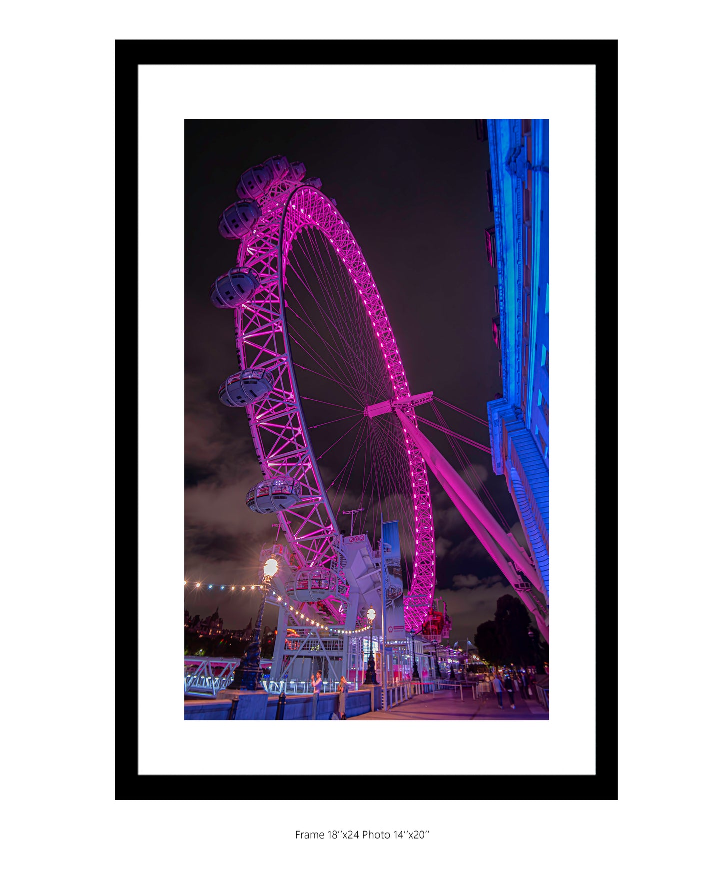 London Eye 2 Portrait Colour