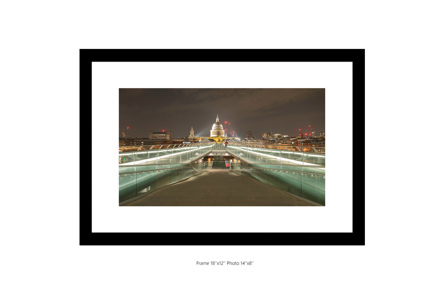 On The Millennium Bridge Colour
